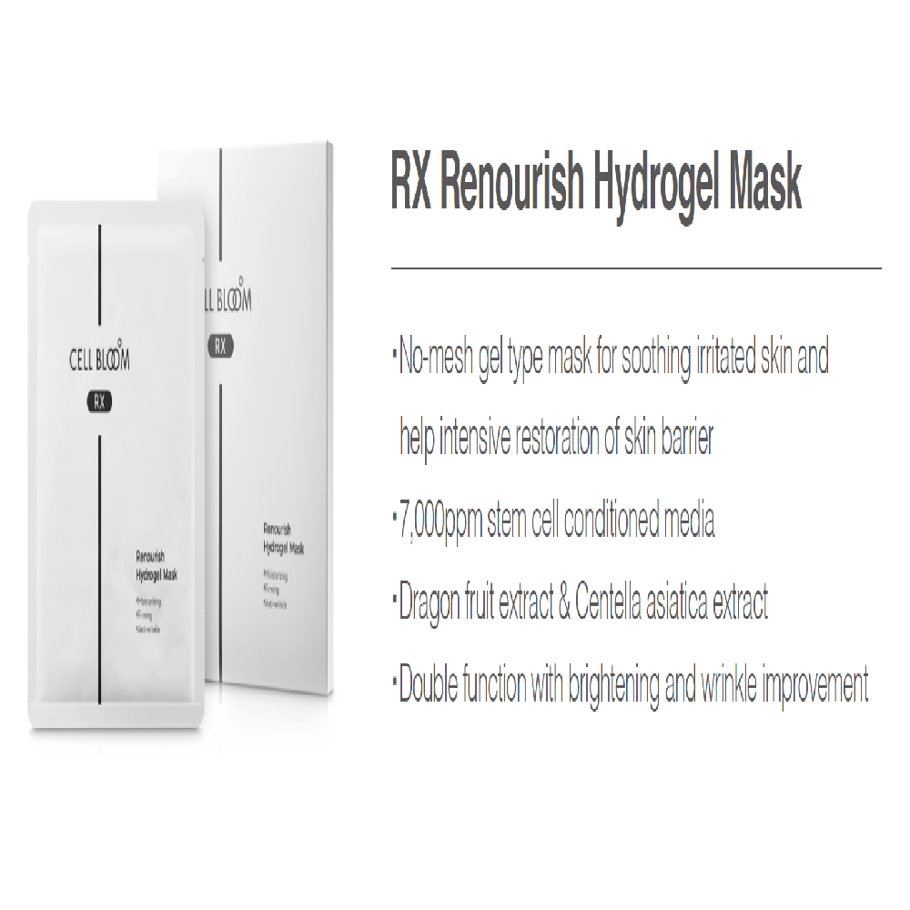 Cell Bloom RX Renourish Hydrogel Mask