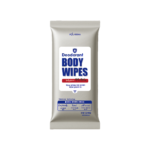 POLARENA  Deodorant Body Wipes | Shower Tissue,Body Wipes,Deodorizing body wipes,Antibacterial Wipes,Non-alcoholic,Personal Care Products,Sanitary Hygiene Products,Medical Wipes,Hospital Care Wipes,environmentally friendly fabric,Polarena wipes