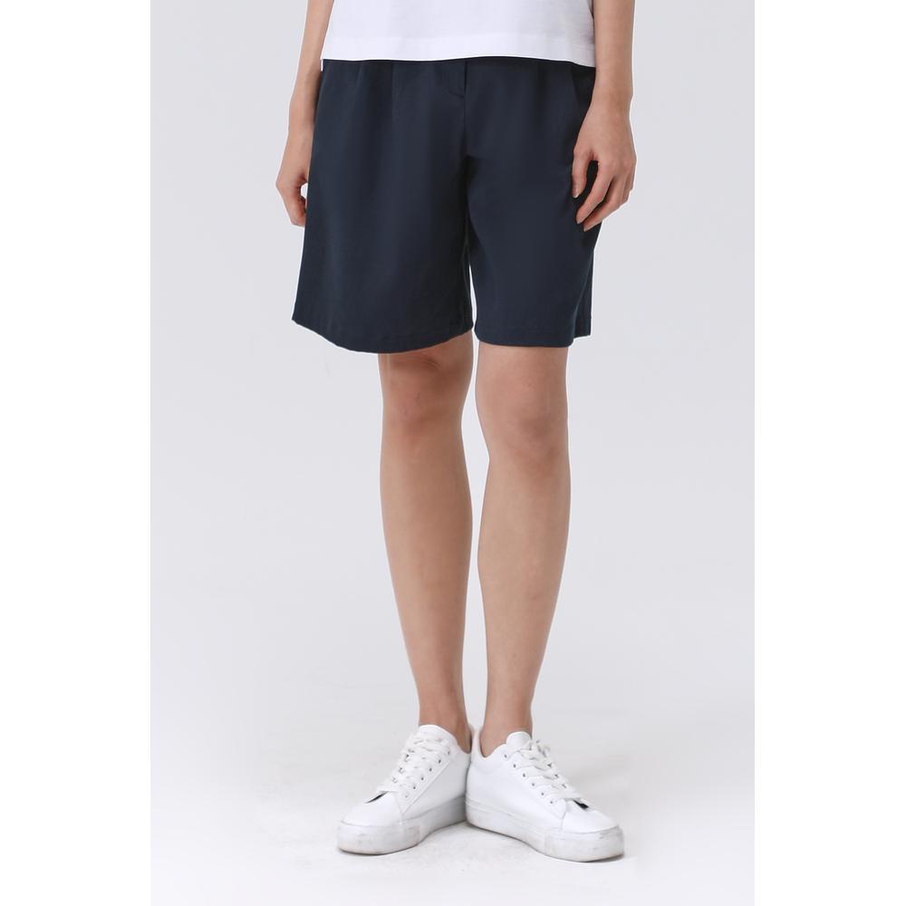PAT Cotton Blend Double Tuck Shorts