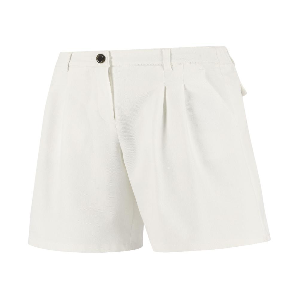 PAT Cotton Blend Double Tuck Shorts